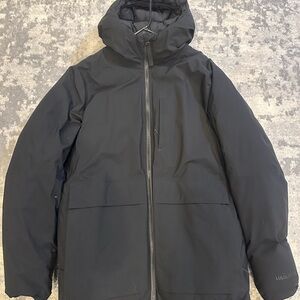 Lululemon StretchSeal 600 Down-Filled Parka Black Men's Large Coat